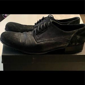 Dolce & Gabbana Distressed suede leather shoes  men- size 8 piece to own or gift